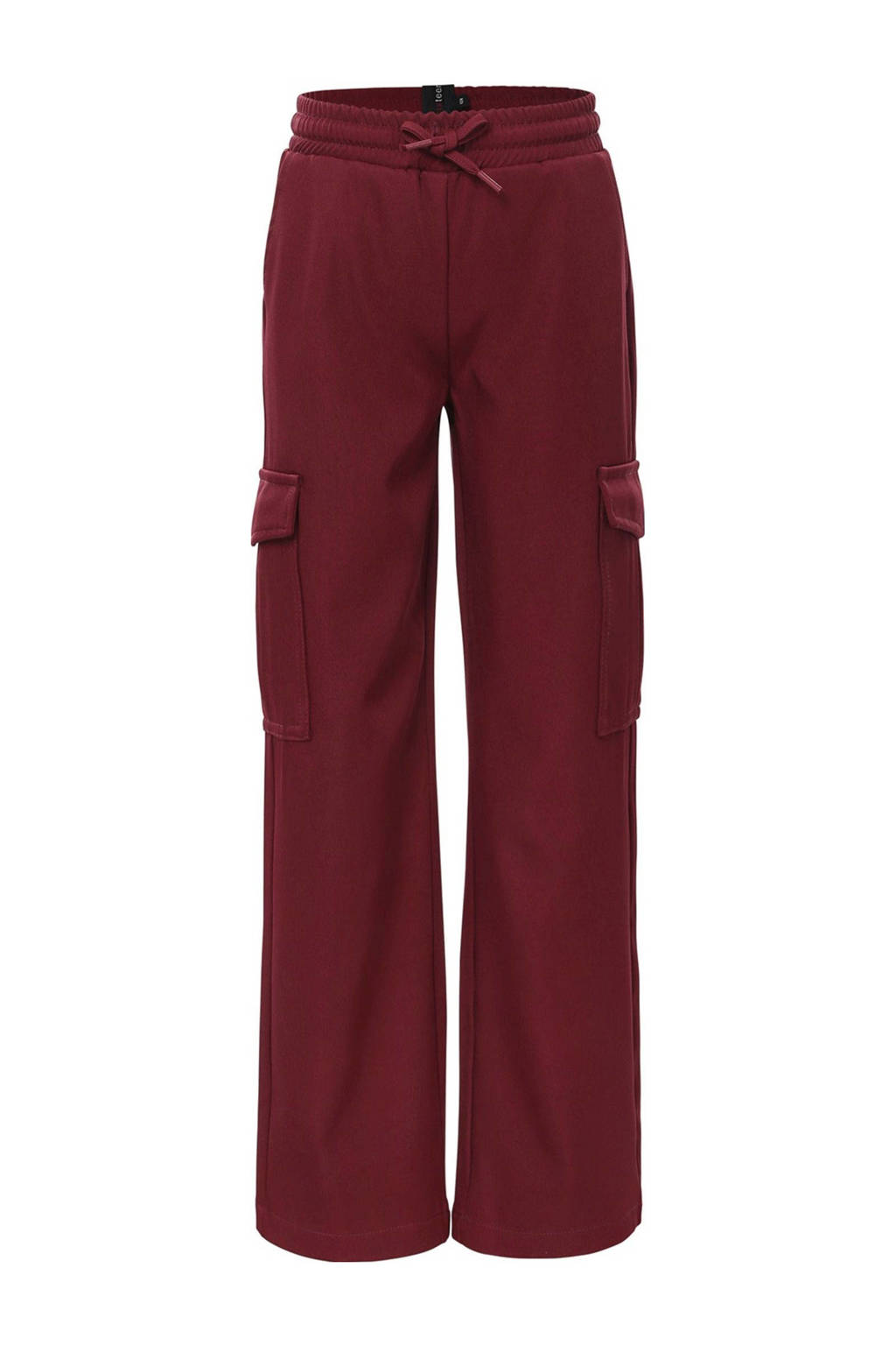 LOOXS loose fit cargobroek wijnrood