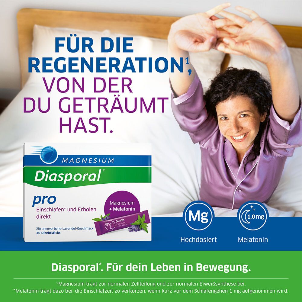 Magnesium-Diasporal® Pro Einschlafen* und Erholen direkt, Direktgranulat