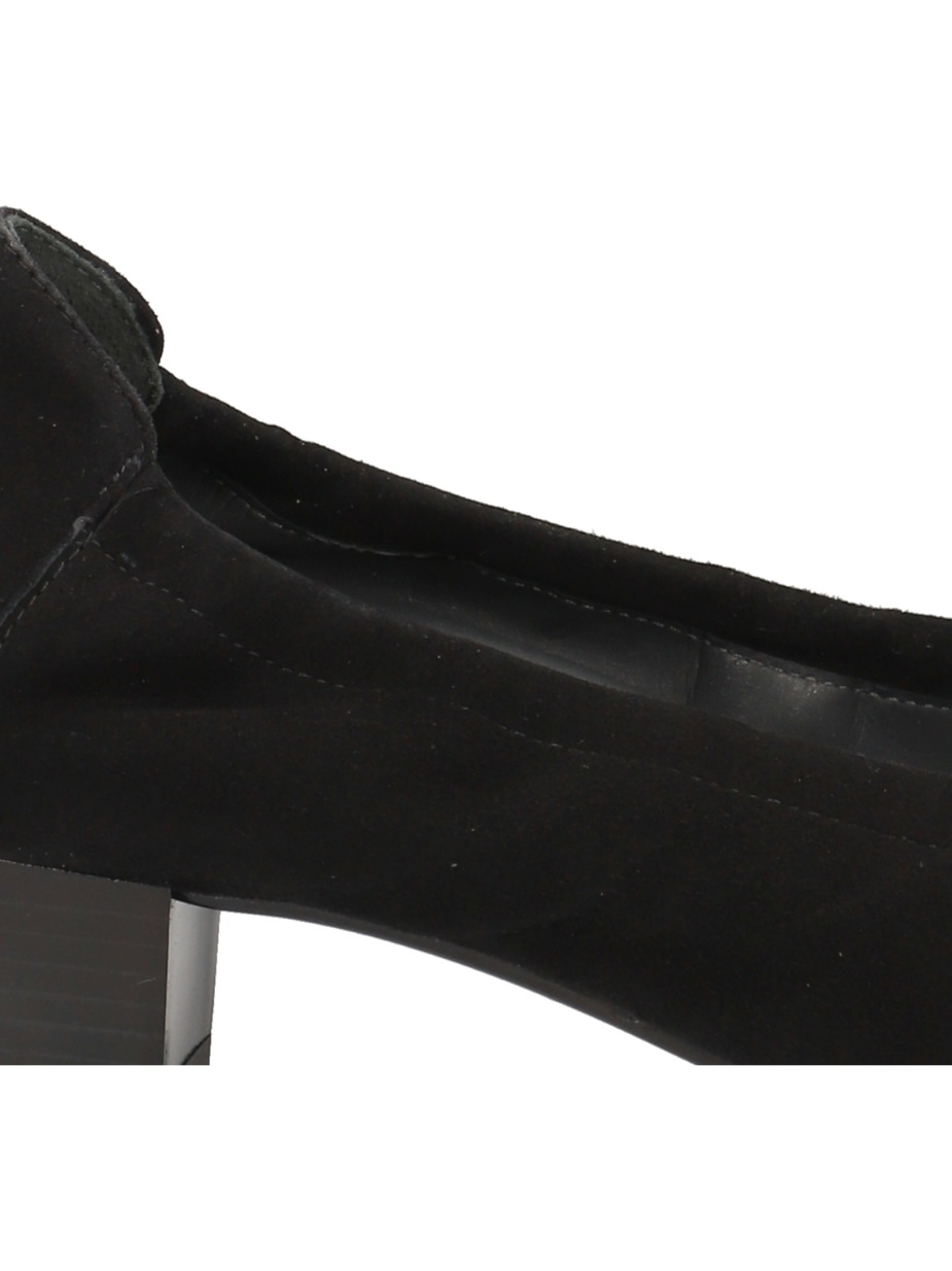 Veloursleder Pumps