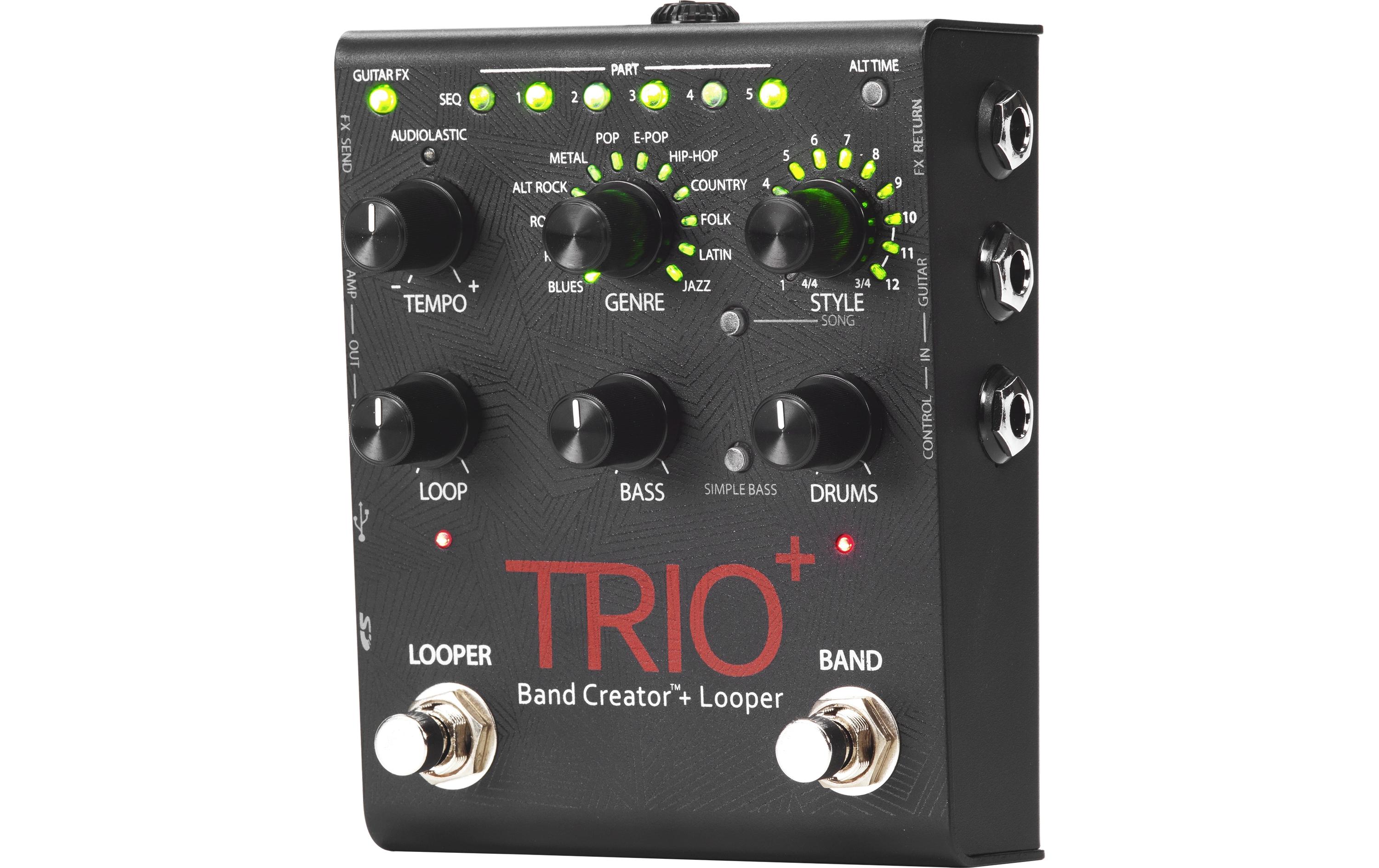 Pedal Trio+<br>Band Creator mit Looper