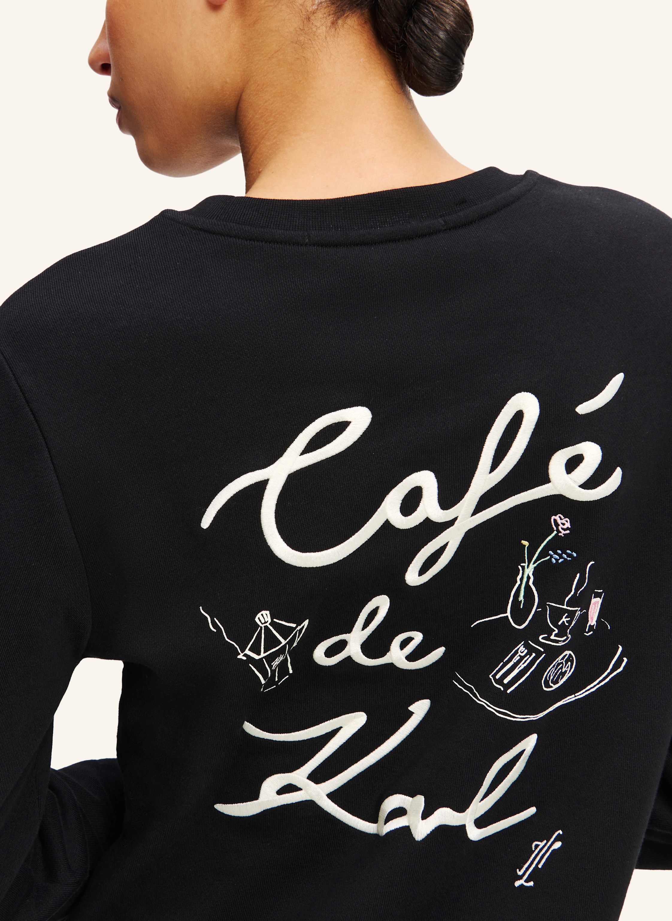 KARL LAGERFELD Karl Lagerfeld x Jorge Parra Sweatshirt