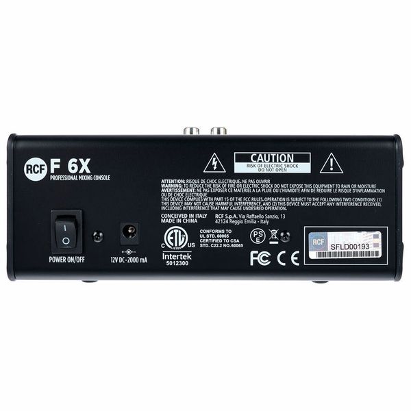 RCF F 6X