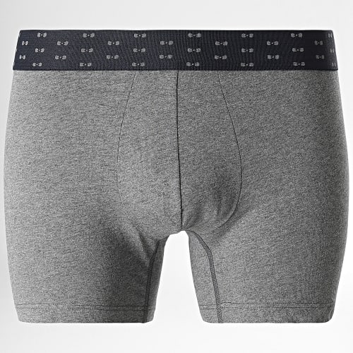Lot De 2 Boxers E659G58 Noir Gris Chiné