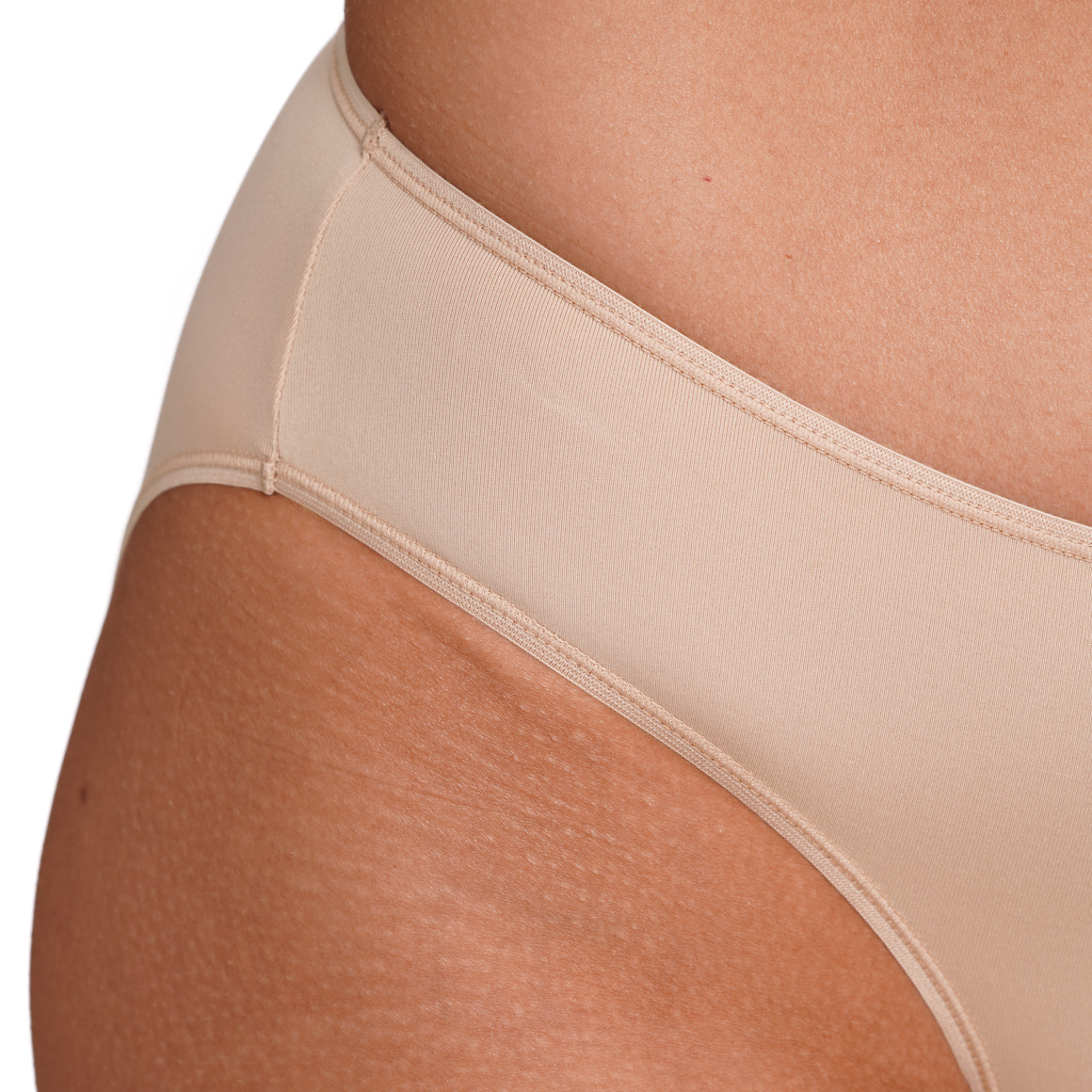 Gina Benotti 2 Damen Slips aus Mikrofaser beige