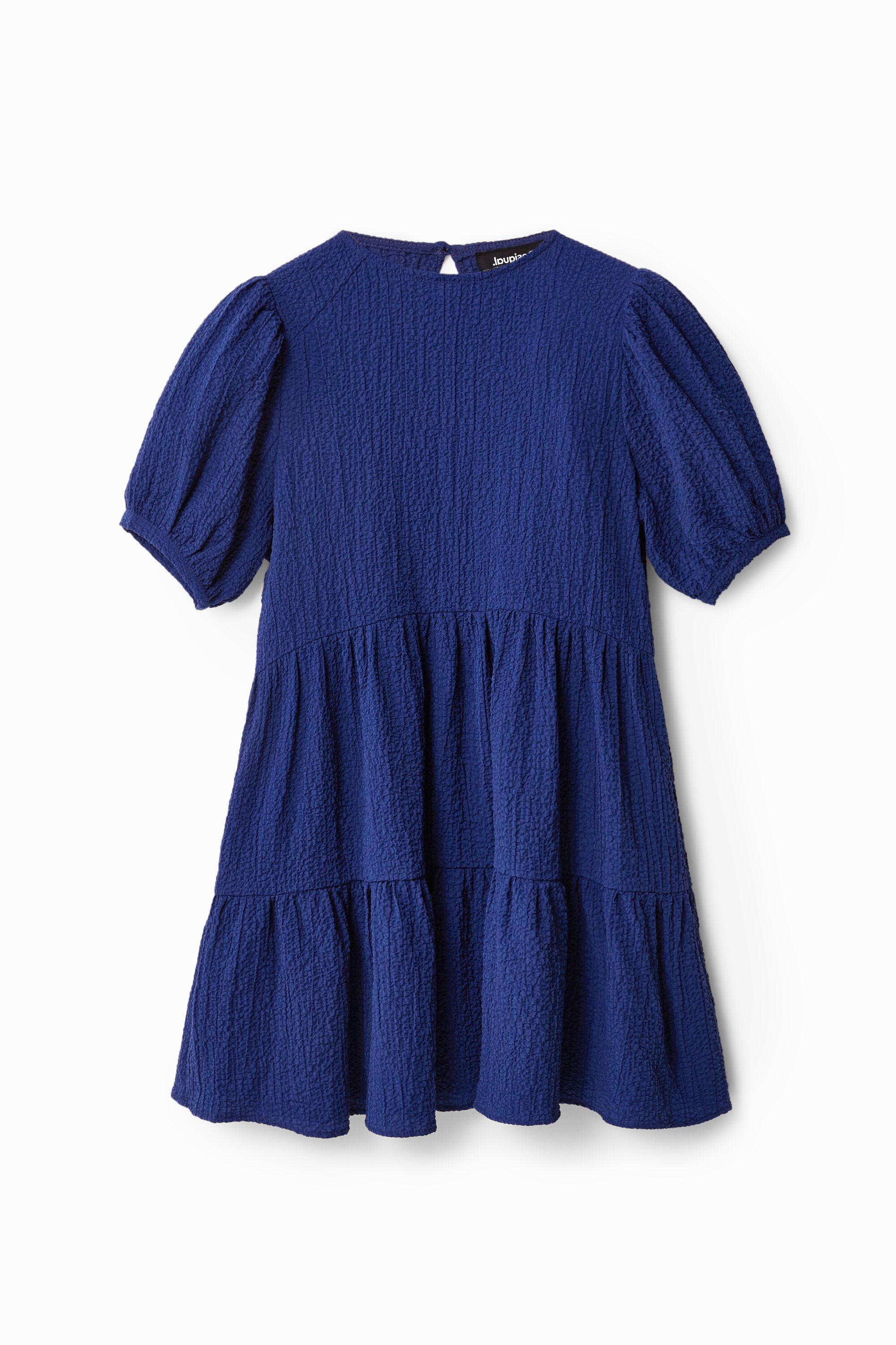Robe courte texturée