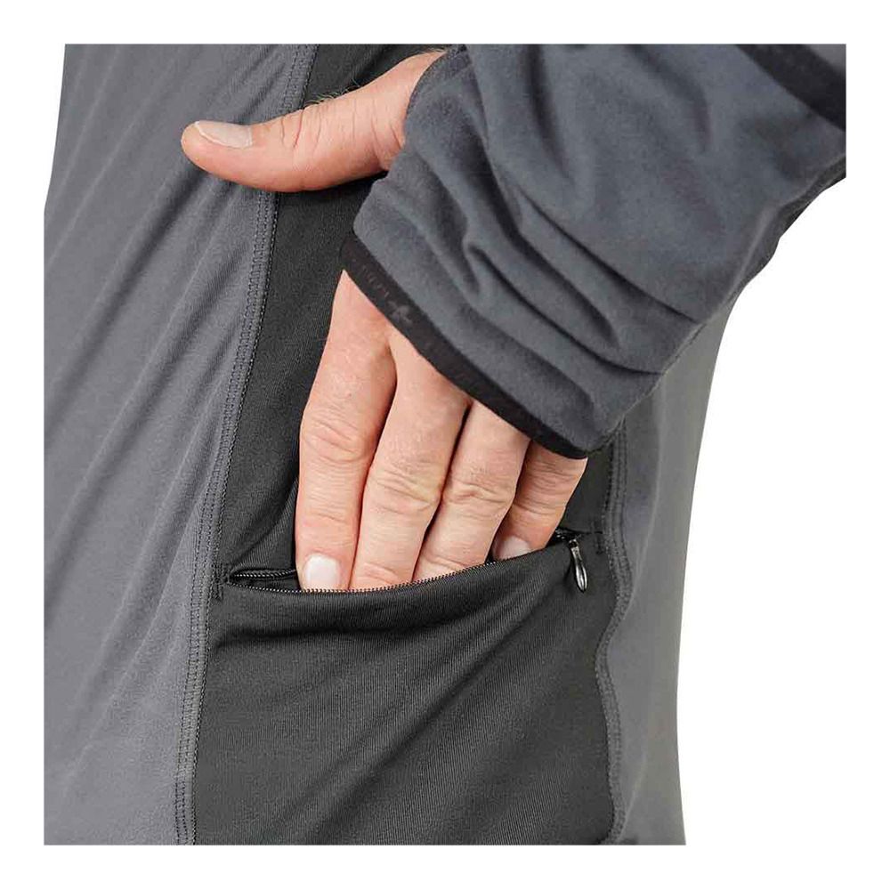Raidlight WINTERTRAIL - Maillot Homme black dark grey