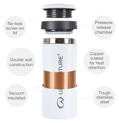Mug Isotherme Lifeventure 300ml Purple Mat