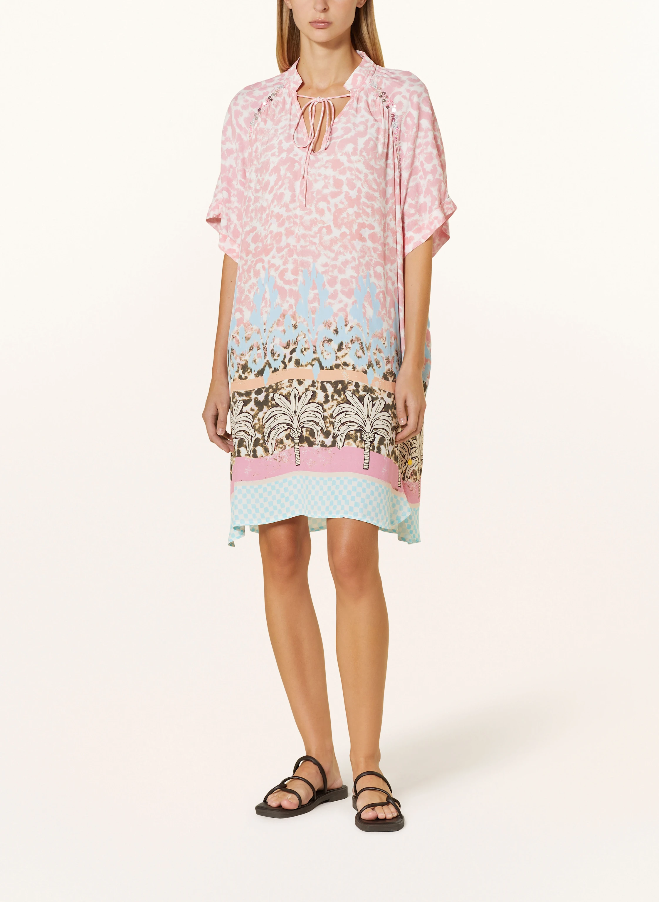 yippie hippie Kleid mit Pailletten