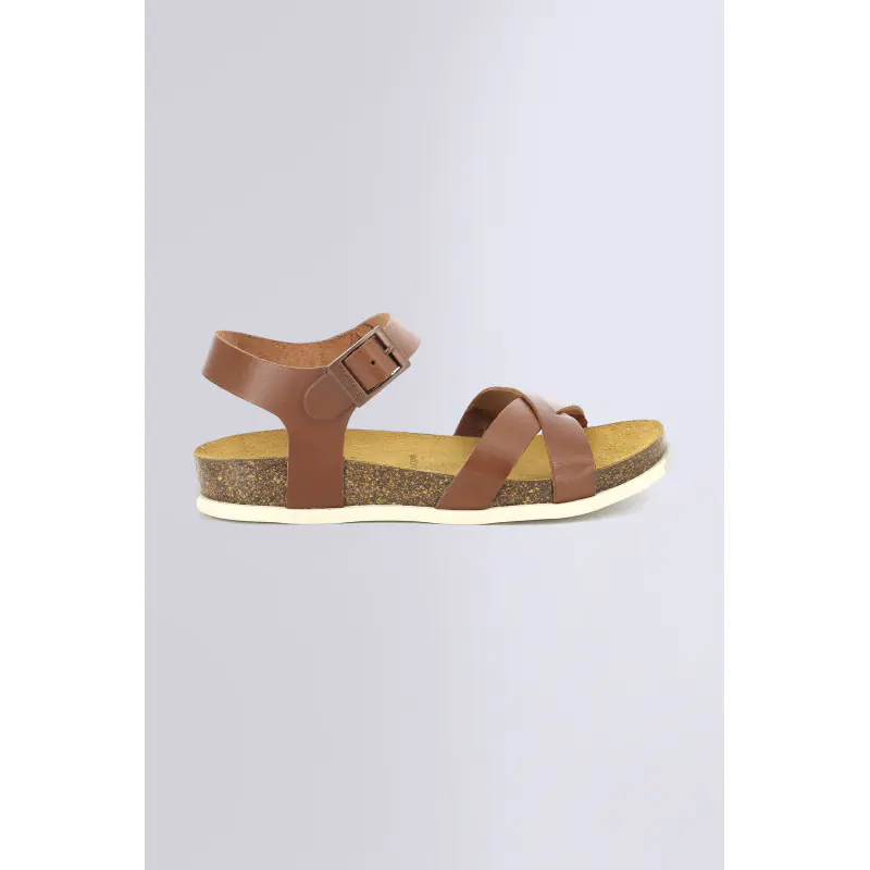 Kick alberta Camel SANDALES Cuir Femme