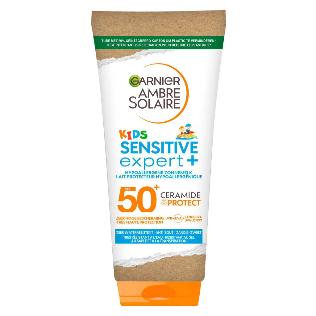 Sensitive Expert kids beschermende melk zonnebrand SPF 50+ - 175 ml