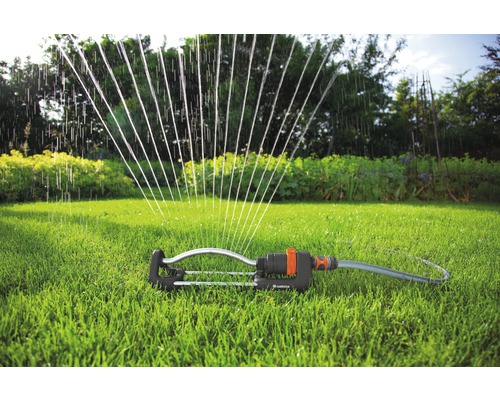 Gardena Aqua S rechthoekige sproeier met bewateringstimer