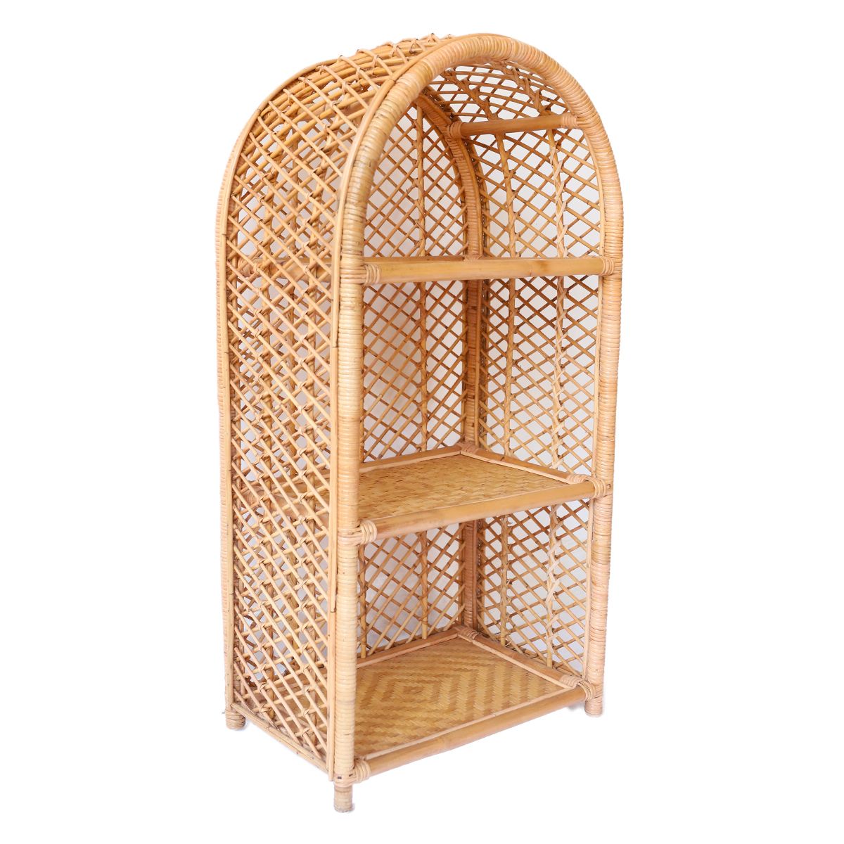 Etagère en rotin  Rizière