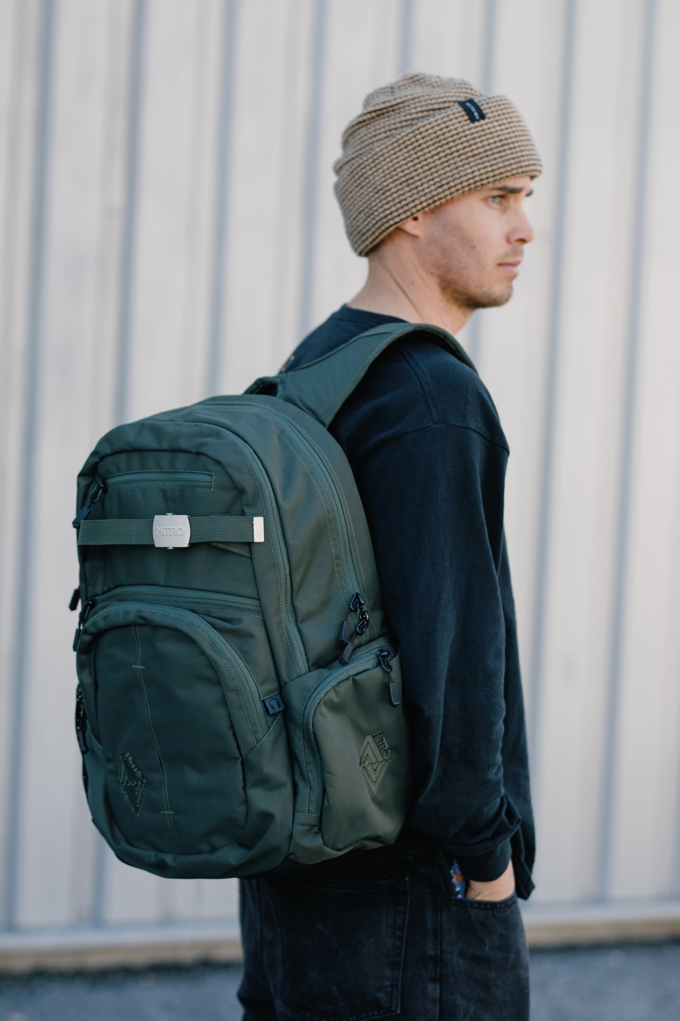 NITRO Schulrucksack »Hero« Alltagsrucksack, Grosser Freizeitrucksack, Schule, Arbeit und Reise