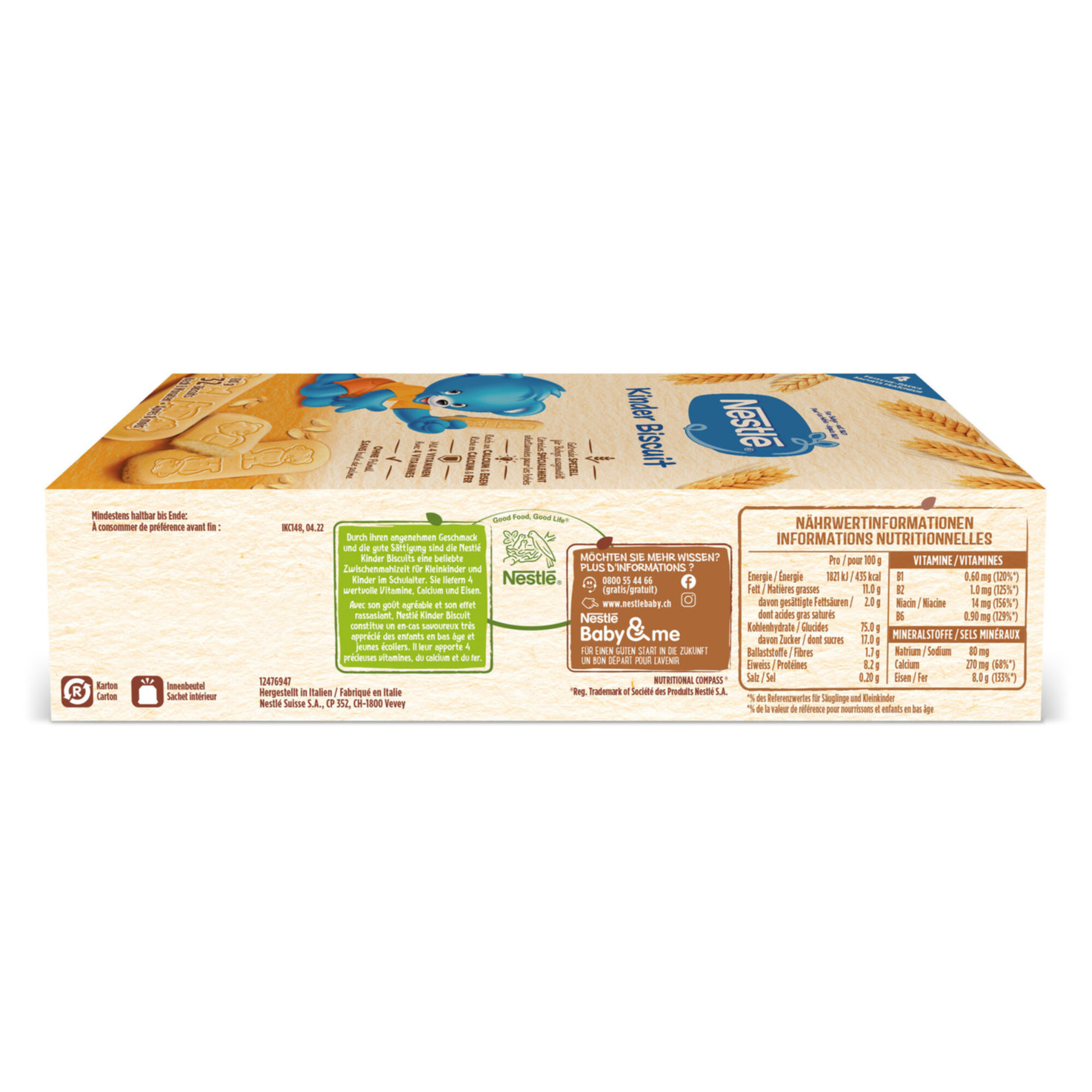 Nestlé Kinder Biscuit 8+ Monate