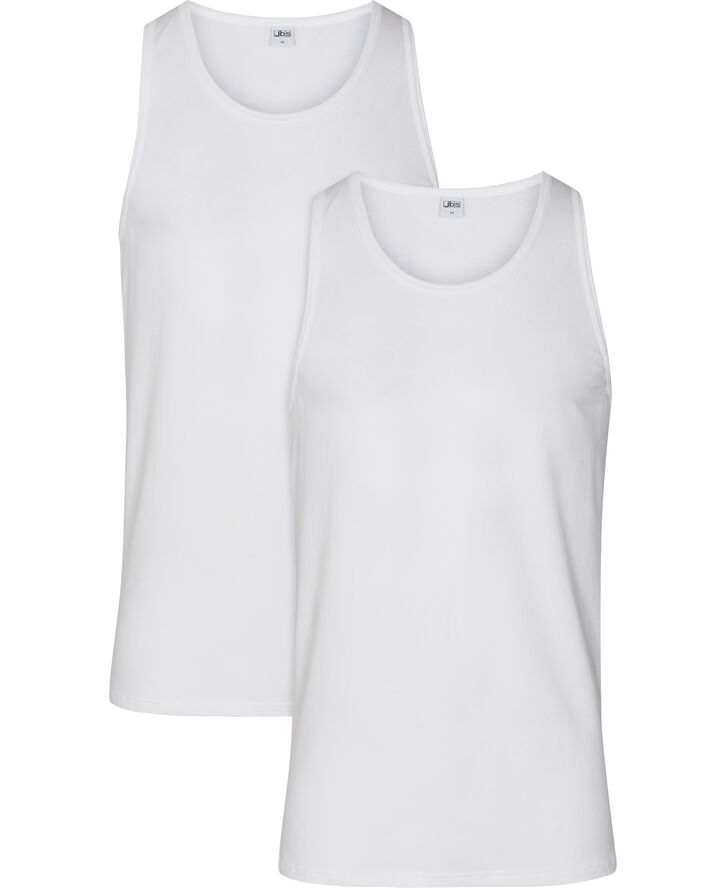 JBS JBS 2-pack singlet GOTS Hvid