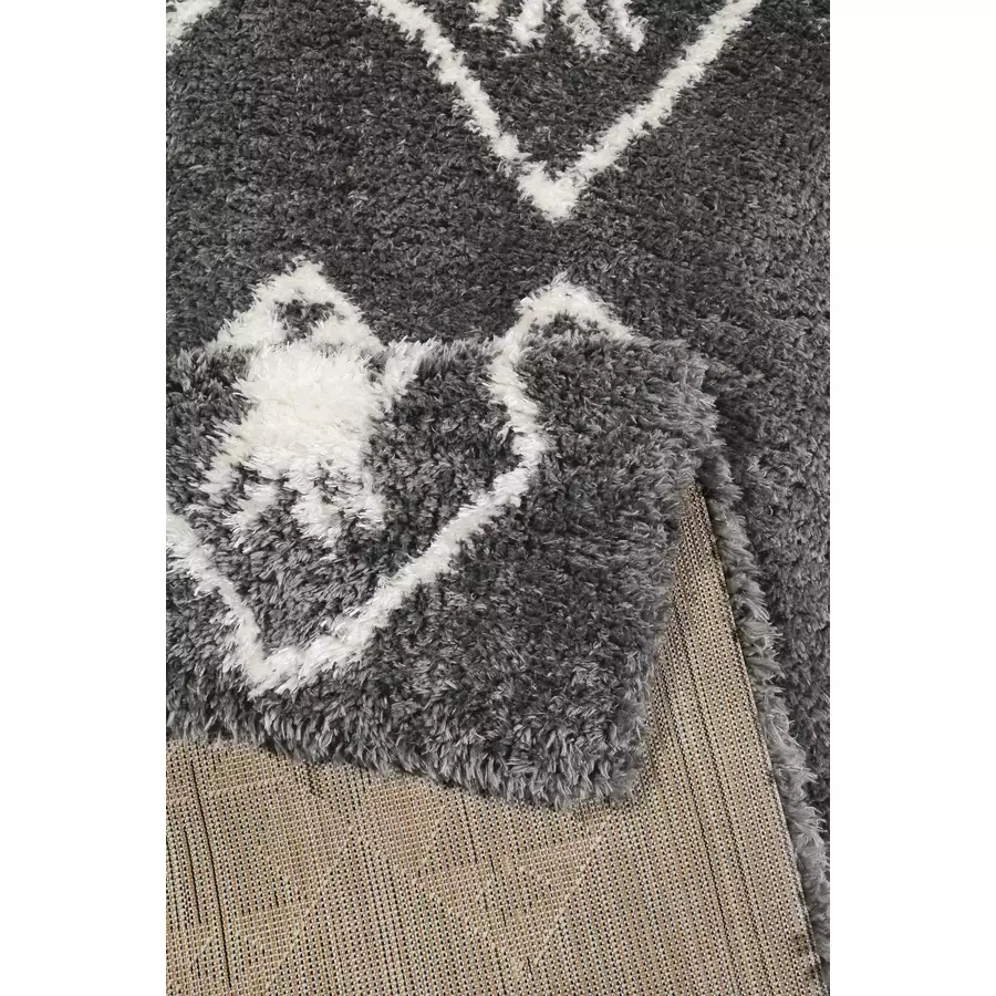 Wecon home Hochflorteppich Ayachi anthrazit