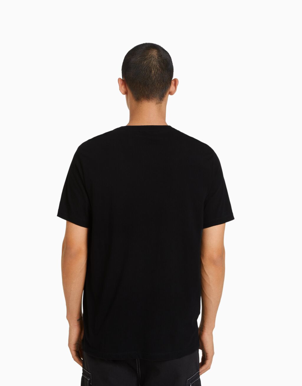 Camiseta de manga curta com modelagem regular