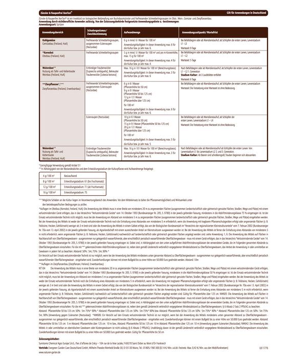 Substral® Naturen® Bio Zünsler & Raupenfrei