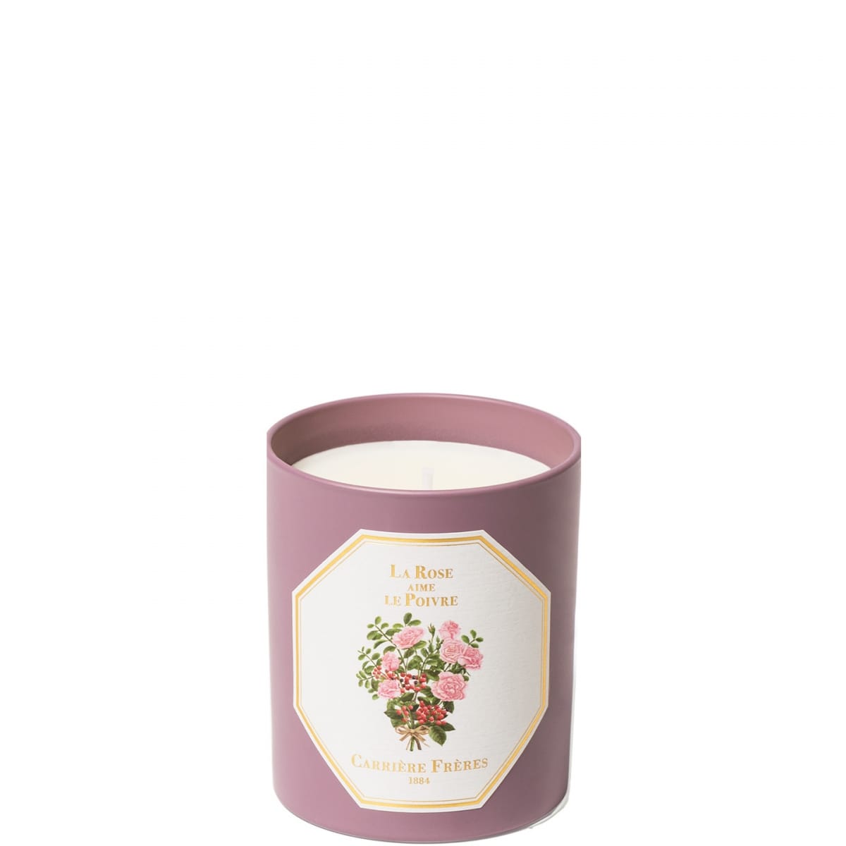 CARRIÈRE FRÈRES La Rose Aime Le Poivre Bougie Parfumée