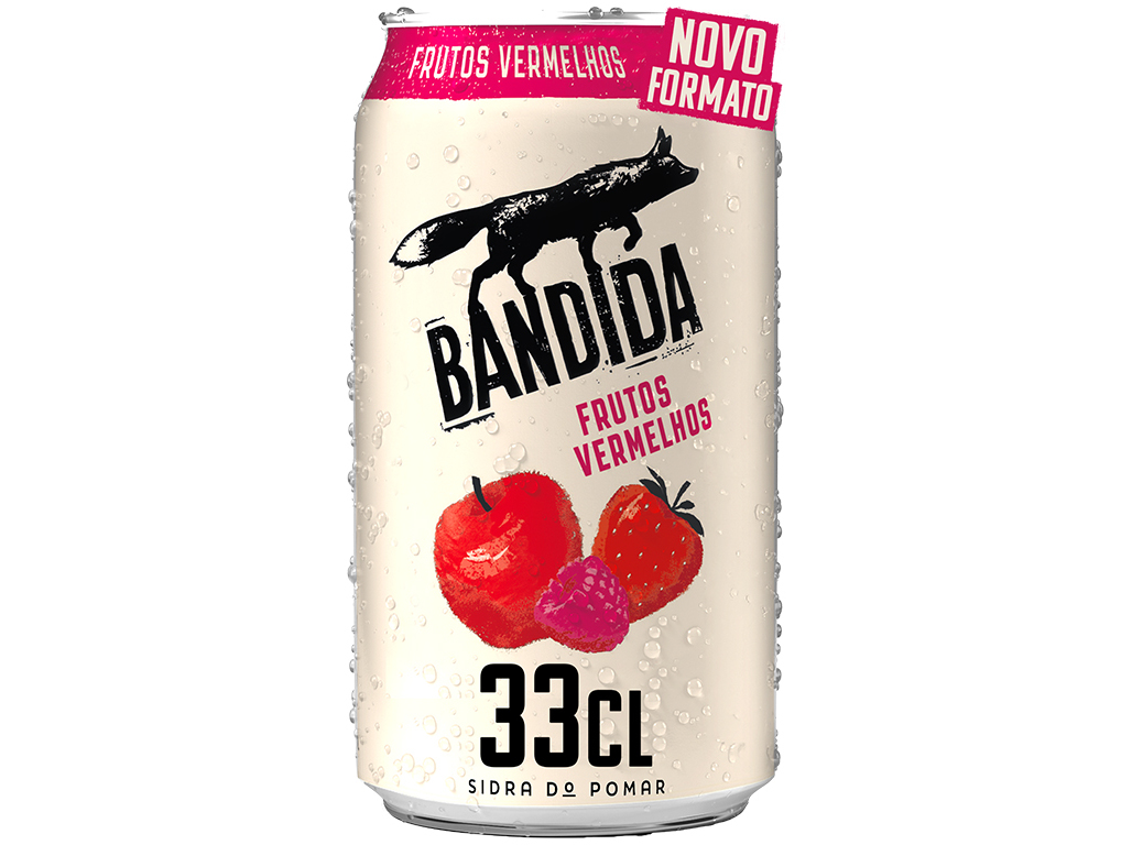 SIDRA BANDIDA DO POMAR FRUTOS VERMELHOS LATA 0.33L