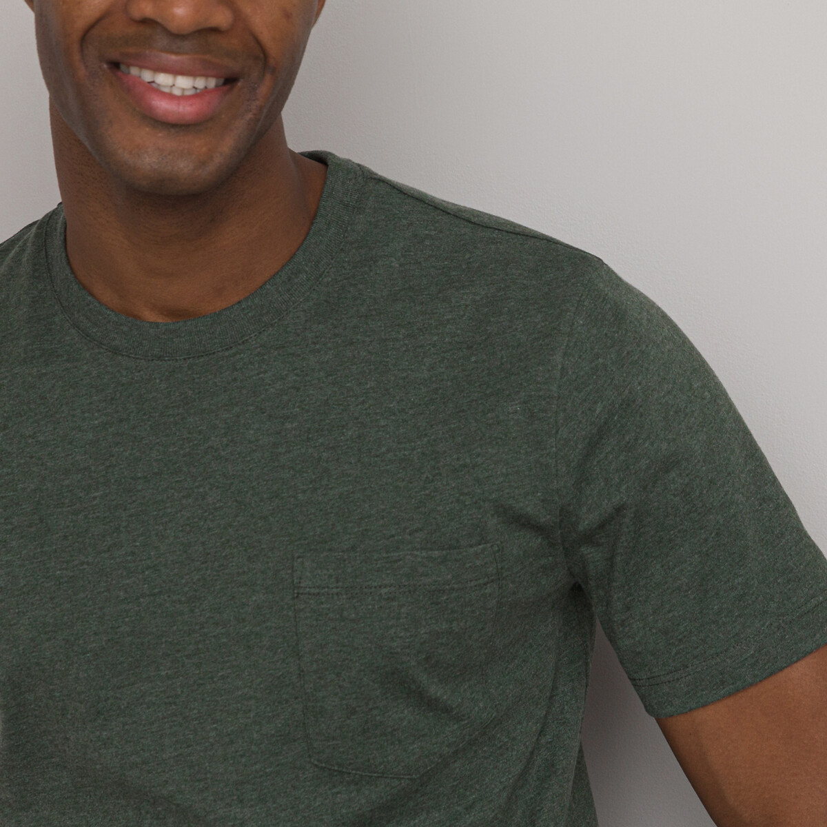 COLEÇÃO LA REDOUTE<br>Camiseta com gola redonda