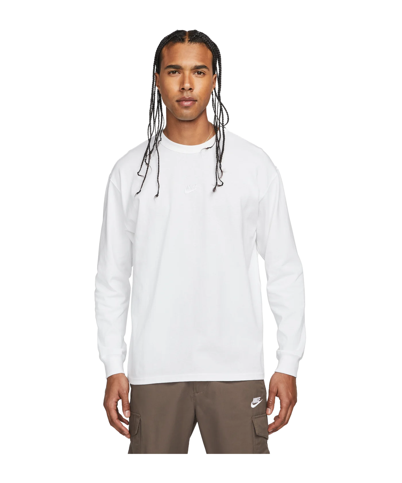 Nike Essential Premium Sweatshirt Weiss F100
