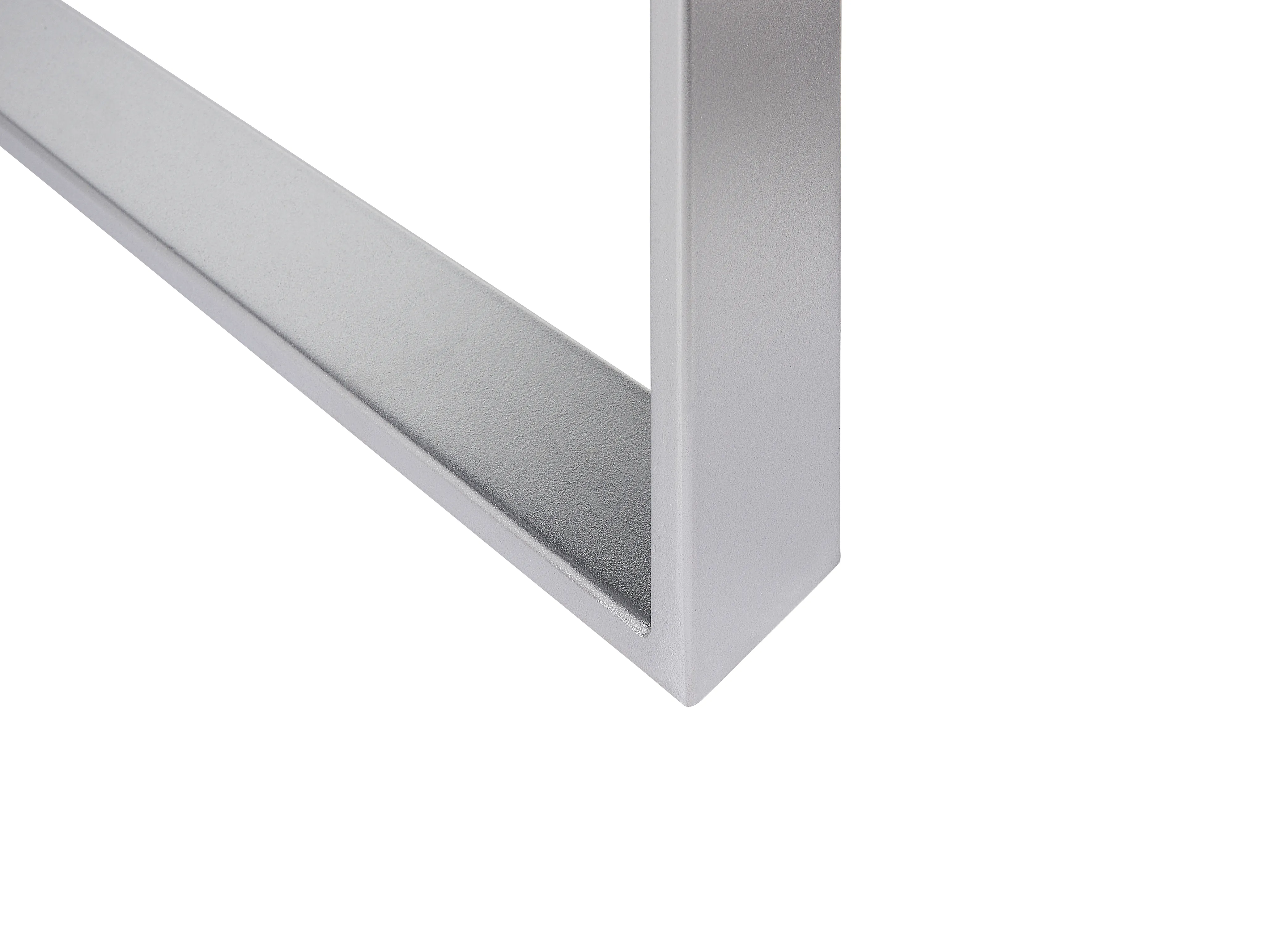 Salontafel NESLE Spiegelend zilver met opbergruimte