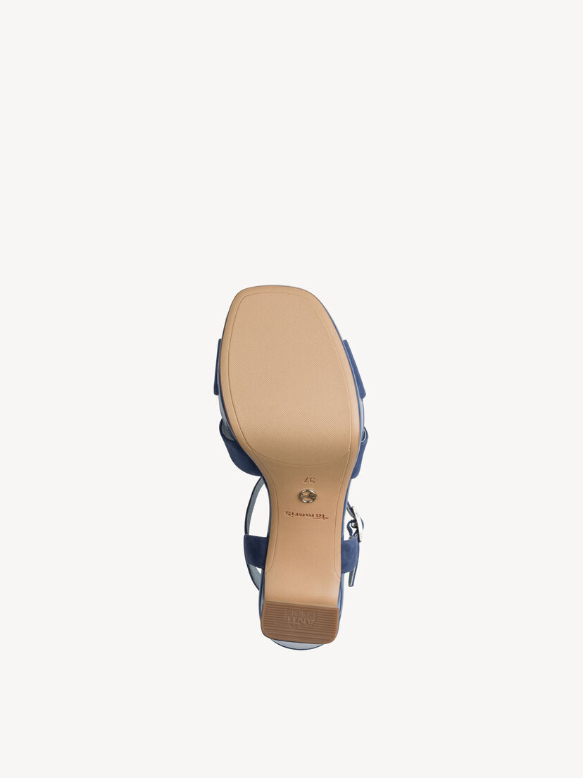 Leren Sandaaltje - blauw