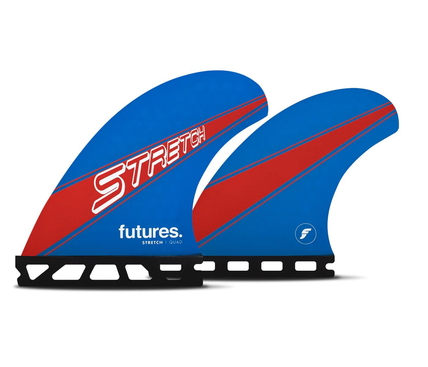 Futures Stretch Honeycomb - Blue Red - Quad - M