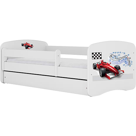 Juniorseng med Formel 1-motiv - 70x140 cm