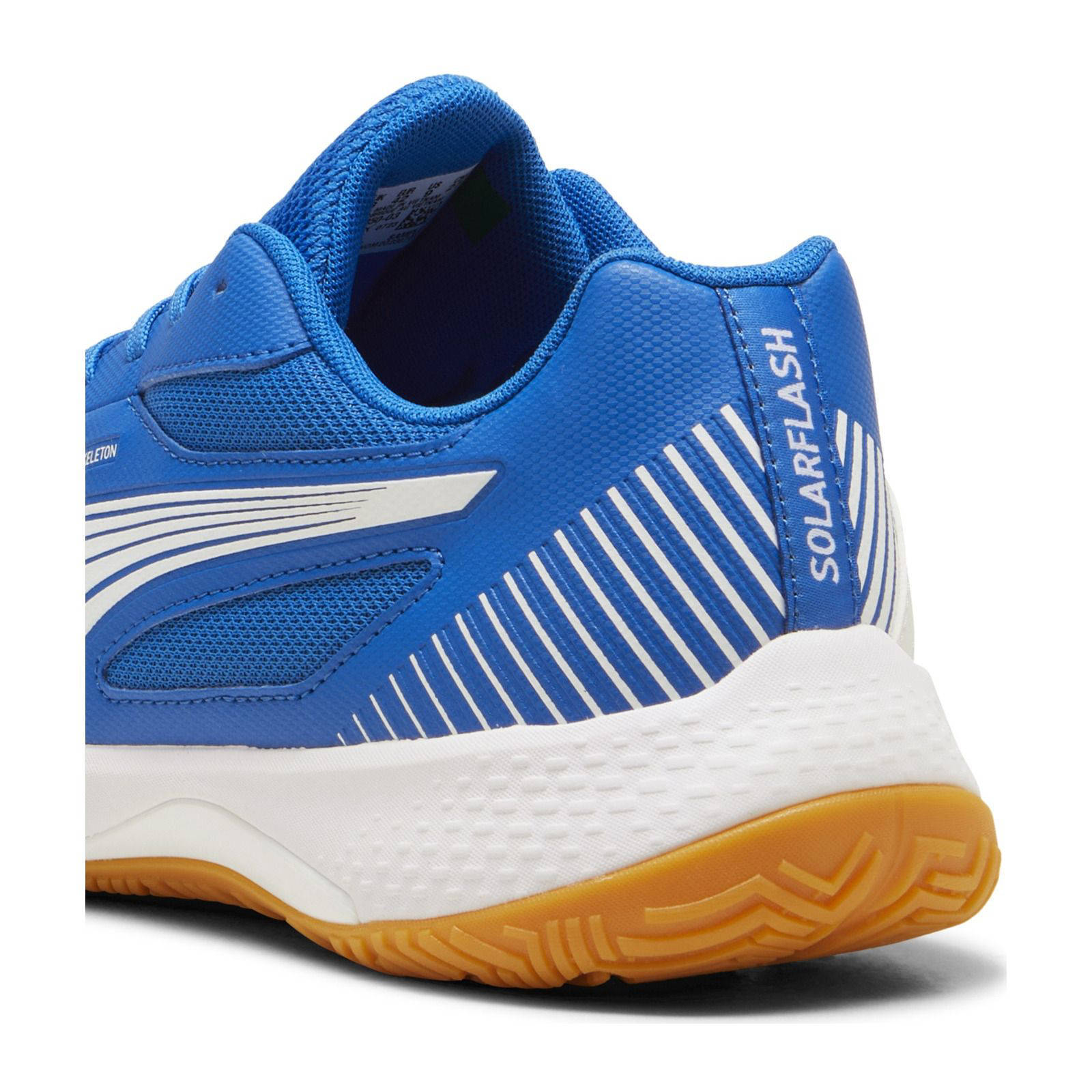 Puma Solarflash III  senior zaalvoetbalschoenen kobaltblauw/wit