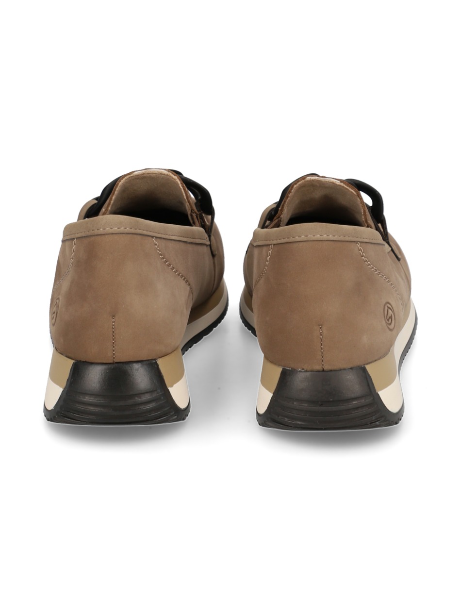 Veloursleder Slipper