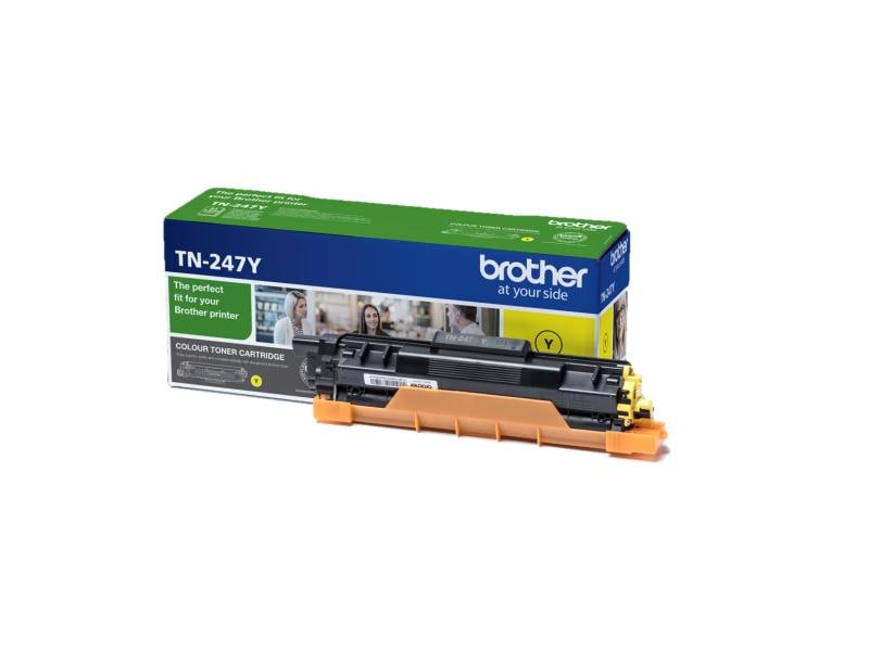 Brother Toner TN-247 Yellow Toner, Yellow