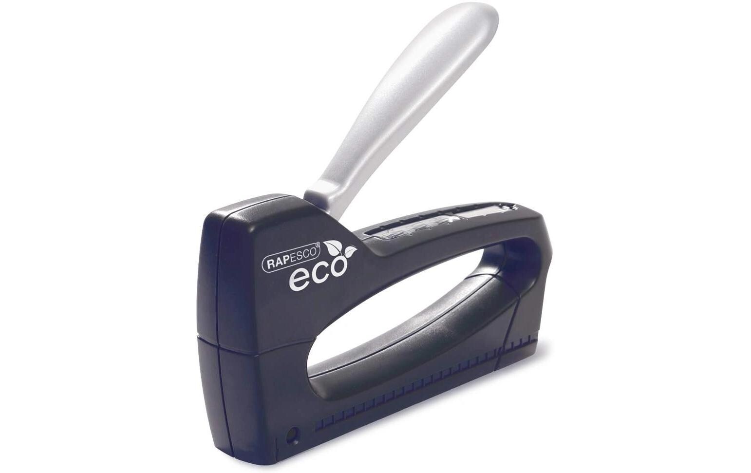 Germ-Savvy Antibakteriell ECO T8-Lite Tacker SchwarzTacker aus recyceltem Kunststoff