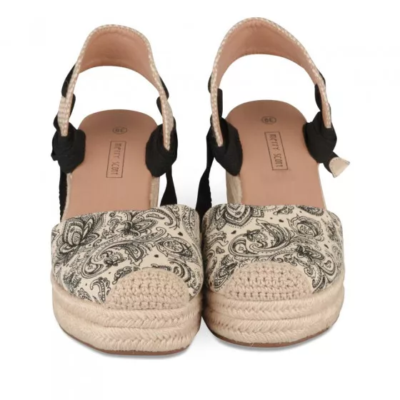 Espadrilles NOIR MERRY SCOTT