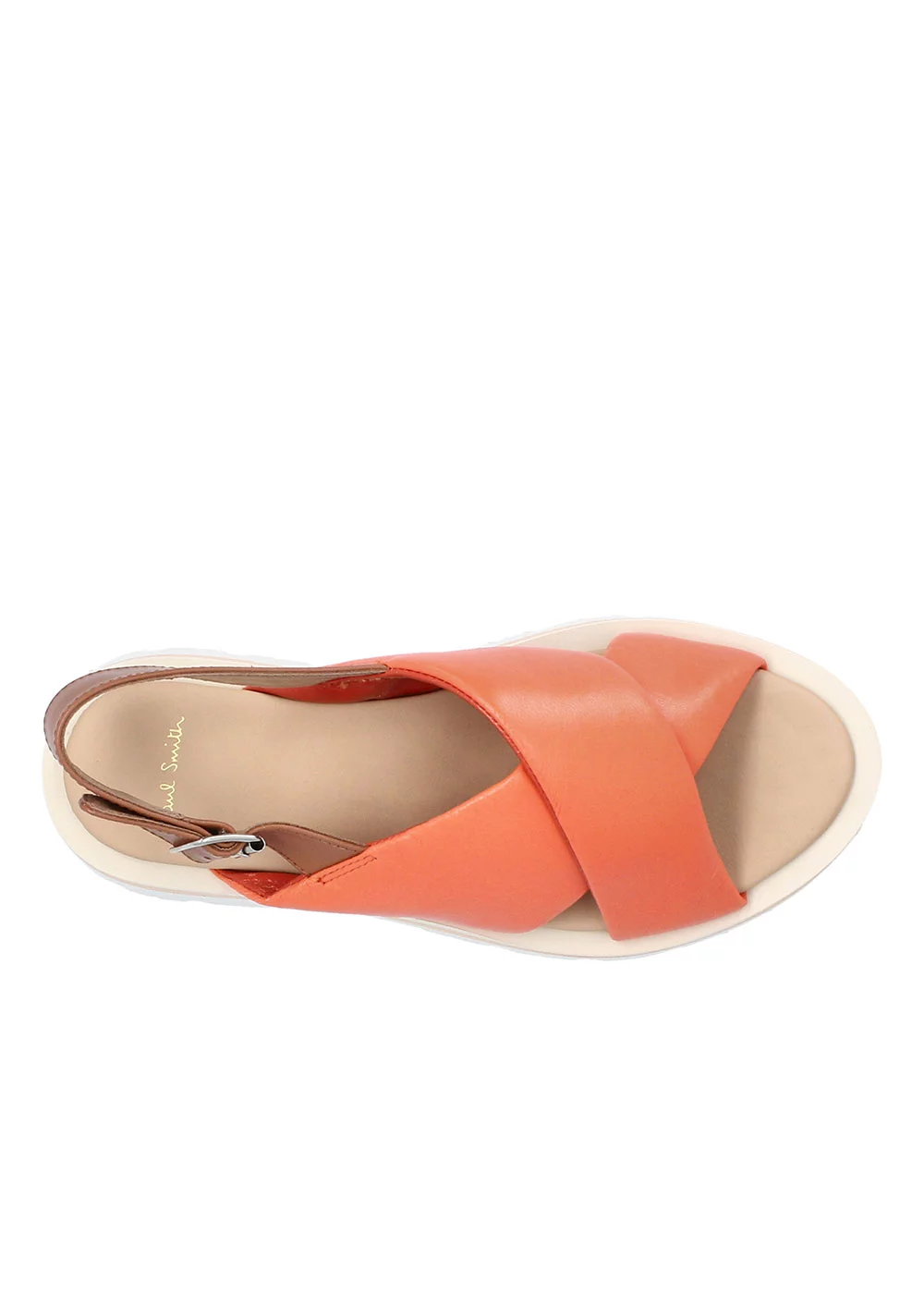 SANDALE LOGAN PS CUIR ORANGE