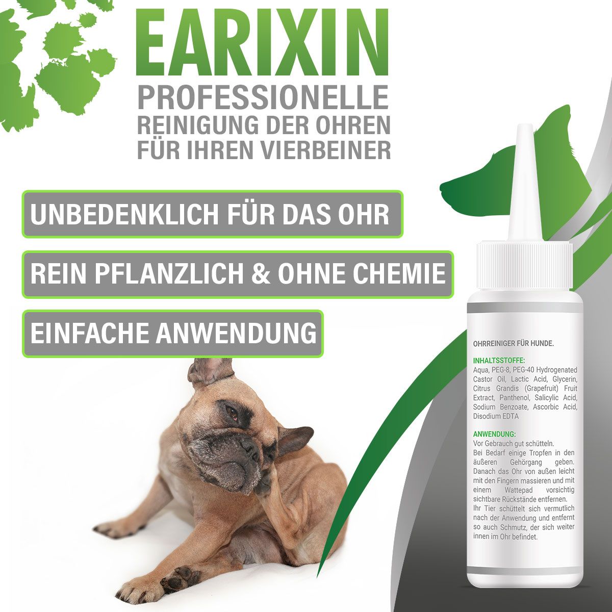 Adema Natural® | Earixin Ohrreiniger | gegen Ohrmilben