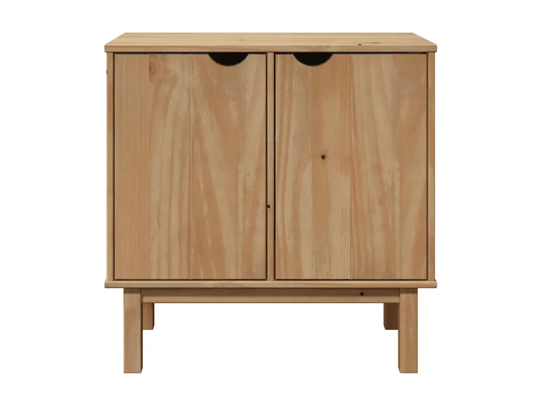 Armoire de couloir OTTA 75x40x75 cm bois de pin massif