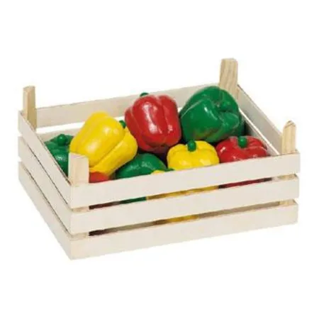 goki Paprikaschoten in Holzkiste