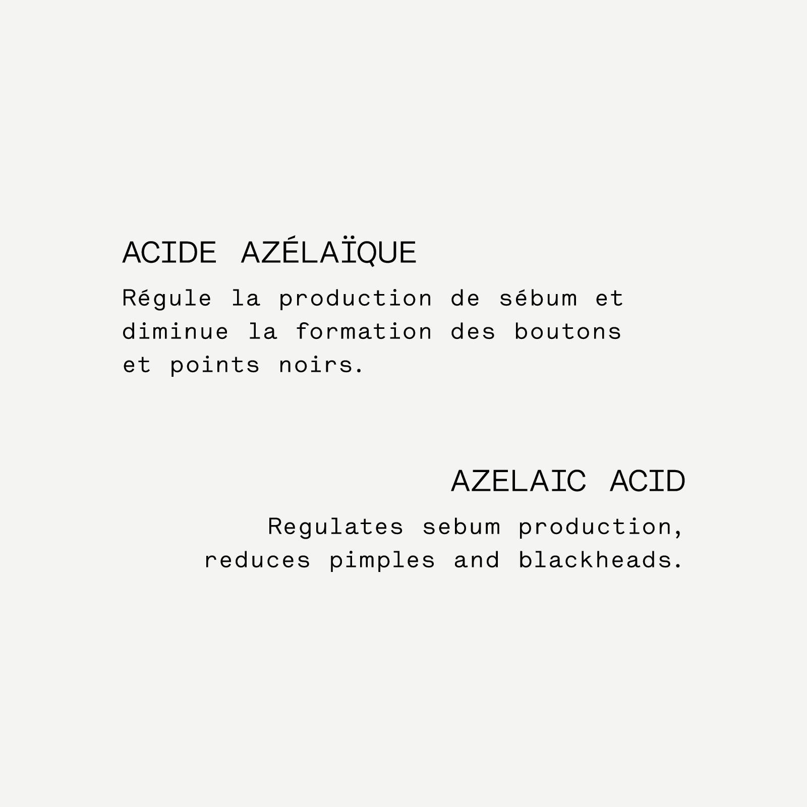 L35 - Sérum Matifiant<br>Acide Azélaïque 10%