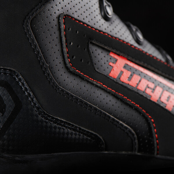 Furygan - Baskets V4 Easy D3O® Vented Noir / Rouge
