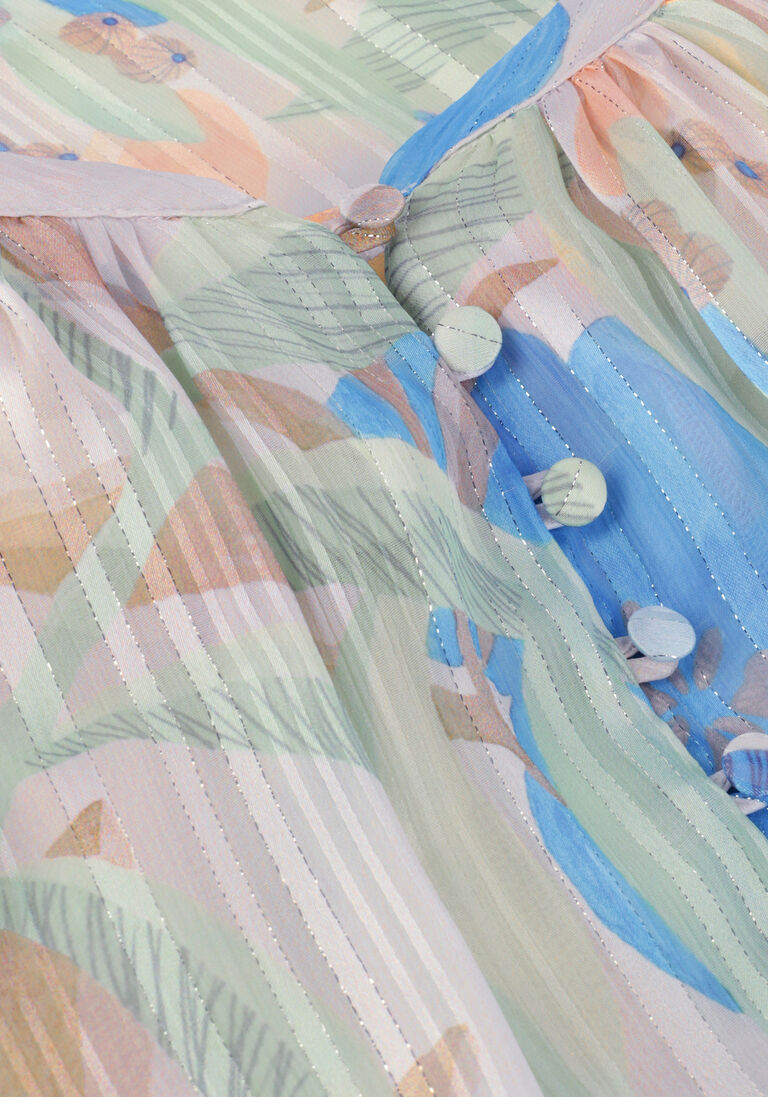MOS MOSH zand mos mosh mini jurk queem botanic dress