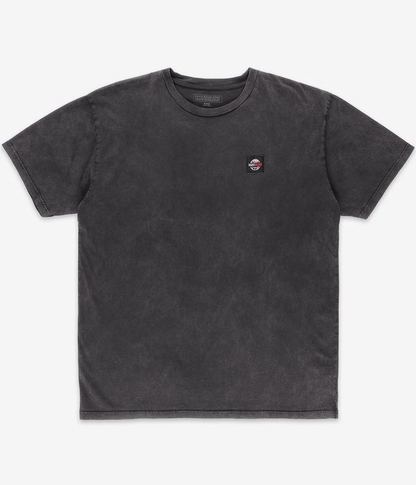 skatedeluxe World Patch Organic T-Shirt (black fadeout)