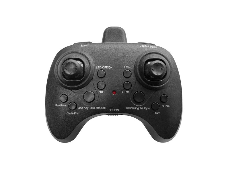 Amewi FightStar Battle Drone Set Rot & Blau, RTF Zwei Drohnen mit IR-Kampf-Funktion für Kinder ab 8 Jahren