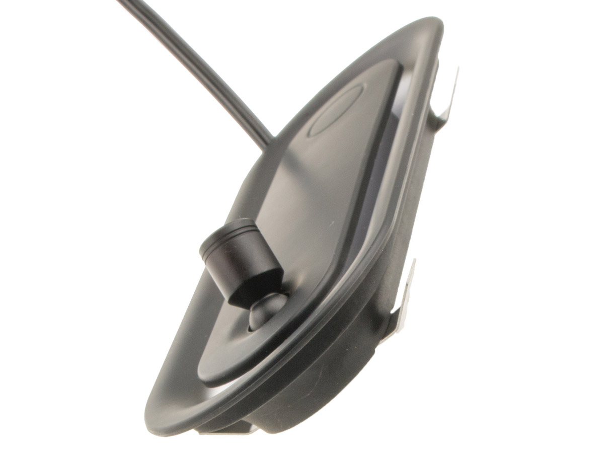 BBA Potenza inbouwleeslamp - black