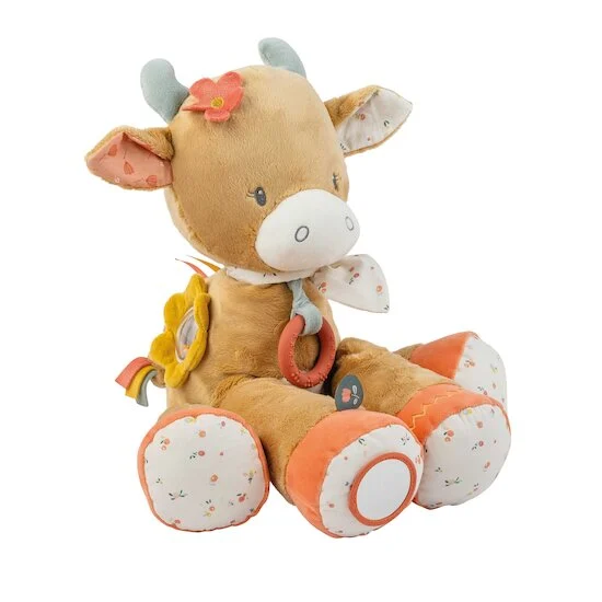 Mila, Zoé & Lana Doudou d'Activités Vache Mila   Beige        de               Nattou