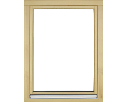Houten raam, grenen, gelakt, 480x630 mm, DIN links