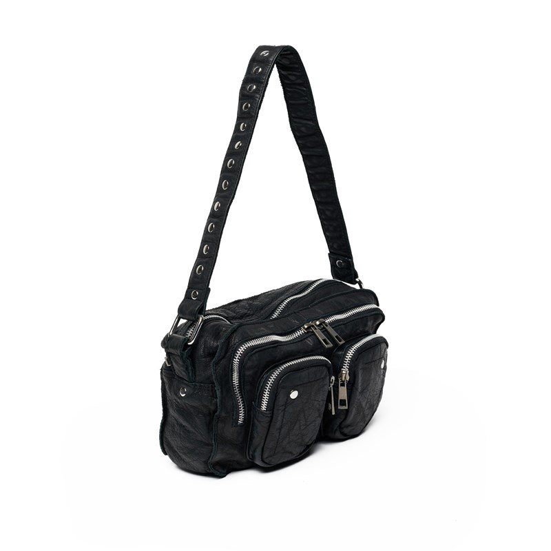 Núnoo<br>Skuldertaske Ellie washed