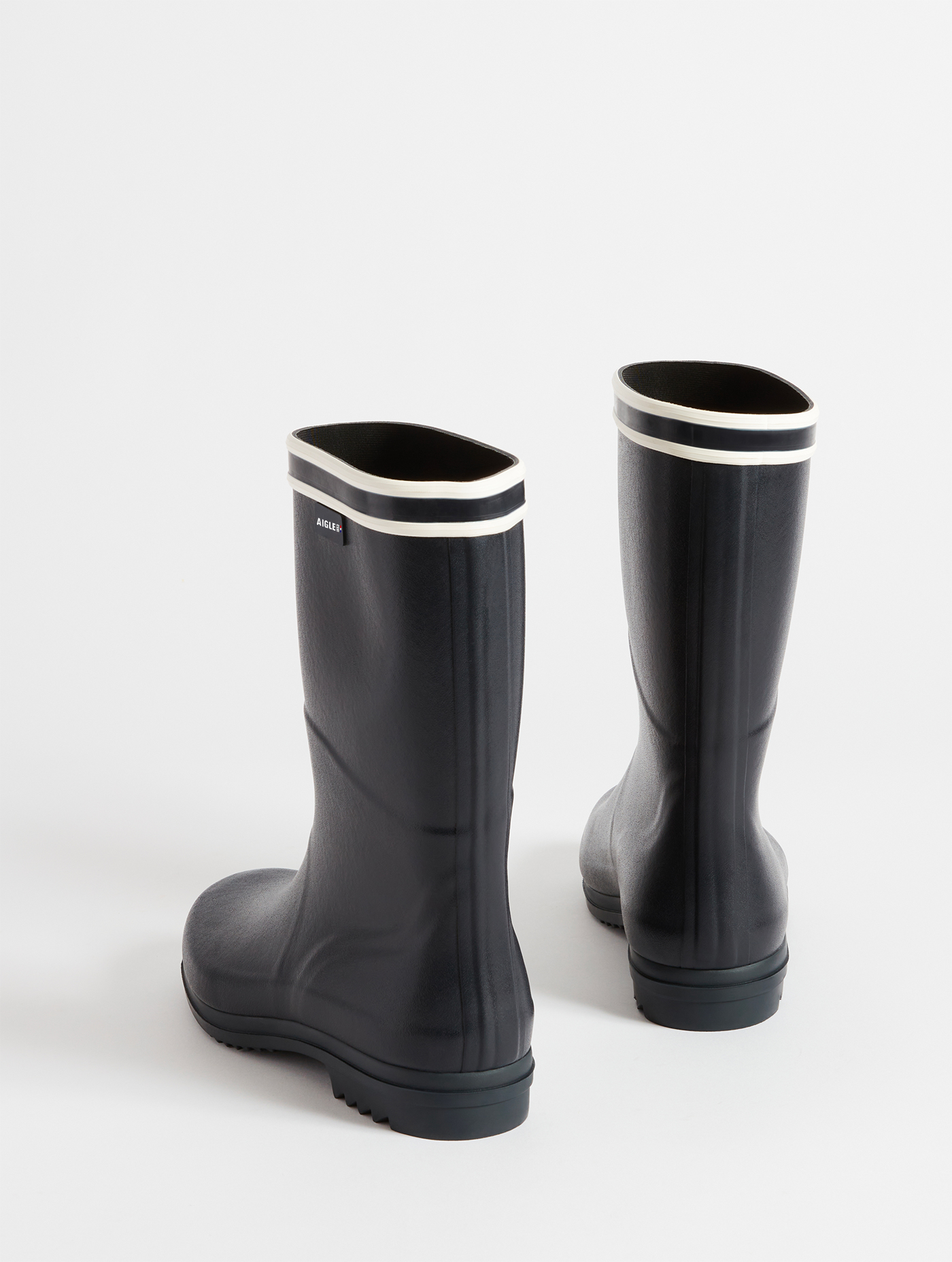La botte signature double bande, fabriquée en France MARINE