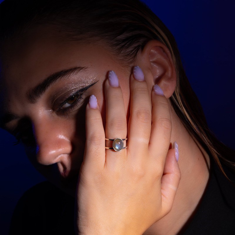 Bague Lyna Labradorite